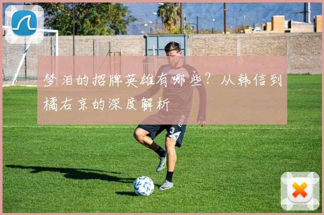 梦泪的招牌英雄有哪些？从韩信到橘右京的深度解析